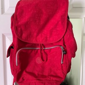 Kipling red backpack